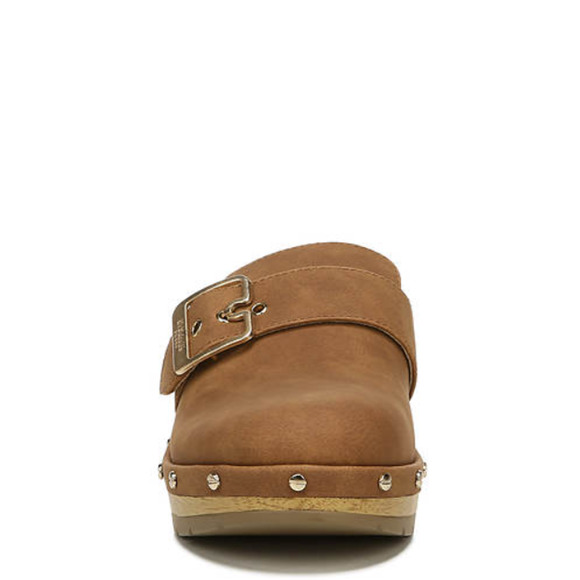 Dr. Scholl'S  Womens Classic Faux Leather Slip on Clogs - Picture 5 of 9